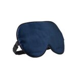 Masque de sommeil - inf - darkblue - 100% soie - �lastique r�glable - mixte