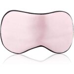 Masque de sommeil - 100% soie naturelle - ultra - doux - confortable - respirant - rose