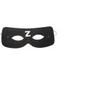 Masque de zorro pour enfant - mom - blanc et noir - intrieur - plastique - a partir de 3 ans
