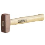Massette cuivre 500g outifrance - manche bois - poids net 500g