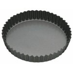 Moule � quiche / tarte - master class - 20 cm - anti - adh�sif - m�tal - noir