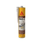 Mastic haute r�sistance sika sikaflex pro 3 - gris b�ton - 300ml