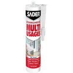 Mastic detanch�it� multi - usages sader blanc anti - moisissures usage int�rieur ext�rieur - cartouche ...