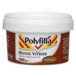 Mastic d�tanch�it� - polyfilla - 500 g - marron - peut �tre peint - r�sistant aux fissures