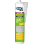 Mastic maonnerie acrylique - nec + - blanc - 310 ml - flexible - inodore - rsistant uv