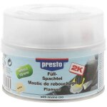 Mastic de rebouchage - presto - pot de 500g - sans styr�ne - r�sine polyester - blanc