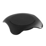 Mastrad chauffe - plat micro - ondable magma f04100 - noir