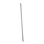 Mt droit embotable - metronic - 35 mm - 1 mtre - zingu blanc - bouchon inclus