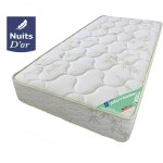 Matelas 120x190 cm très ferme en tissu avec mousse hr 35 kg / m³ - matelas natura Matelas 120x190 cm très ferme en tissu avec mousse hr 35 kg / m³ - matelas natura