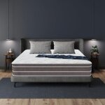 Matelas 140x190 cm anti - acariens yidatong mousse � m�moire de forme �p 26cm confort ferme 10 zones ...