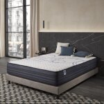 Matelas 140x190 cm - perfect sleep - matelas ressorts ensachés hybridmousse mémoire hrblue latexmi - ... Matelas 140x190 cm - perfect sleep - matelas ressorts ensachés hybridmousse mémoire hrblue latexmi - ...