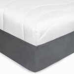 Matelas 140x190 mousse froide - 7 zones - matelas mi - ferme - matelas en mousse - soutien optimal - ...