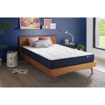Actisom matelas 140x200 ressorts ensach�s et m�moire de forme 5zones de confort