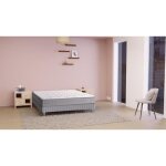 Matelas 160 x 200 cm - ressorts ensach�s - 26 cm - mi - ferme - simmons - sw4
