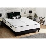 Matelas 160 x 200 confort design hotel luxe - ressorts - 30 cm - ferme