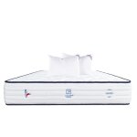 Matelas 160x200 cm patriote 27cm ressorts ensach�s m�moire de forme ind�pendance du couchage soutien ...