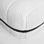 Matelas 200x200 cm - matelas pas cher - noir et blanc - soutien �quilibr� - fabriqu� en allemagne - �paisseur ...