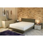 Matelas 200x200 x 20 cm souple - d�houssable housse lavable - noyau poli lattex hr derni�re g�n�ration ...