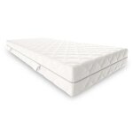 Matelas ressorts et mousse 90x190 cm - 7 zones de confort - ergonomique - soutien ferme - 2 faces - paisseur ...