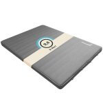 Matelas autogonflant de camping - skandika 3d premium double - 195x140x10 cm gonflable 2 pers. paisseur ...