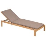 Matelas bain de soleil ext�rieur imperm�able minorque lin 60x190 cm