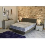 Matelas bambou 160x200 x 23 cm + oreiller visco - ferme - noyau poli lattex hr derni�re g�n�ration - ...