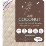 Ptit lit - matelas bébé coco nut - 60x120 cm - 1 face latex / 1 face coco dorigine végétale - lin : naturellem ... Ptit lit - matelas bébé coco nut - 60x120 cm - 1 face latex / 1 face coco dorigine végétale - lin : naturellem ...