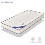 Kitytety - matelas bébé 70x140cm epaisseur 11 cm - noyau perforée et anti bactérien ? 2 faces ultra respirant ... Kitytety - matelas bébé 70x140cm epaisseur 11 cm - noyau perforée et anti bactérien ? 2 faces ultra respirant ...