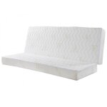 Matelas clic - clac naturea aloha - 130x190cm - �p. 16cm - mousse 25kg / m3 - confort ferme