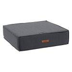 Coussin de sol korai ardoise 45x45cm en polyester - hesp�ride