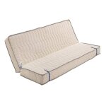Matelas tr�s ferme pour tous clic clac + al�se 130x200 x 10 cm + oreiller visco - d�coupe assise 70 cm ...