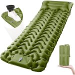 Matelas gonflable camping - kakoo - autogonflant - ultra - l�ger - oreiller int�gr�