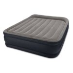 Matelas gonflable �lectrique 2 places fibertech luxe gris
