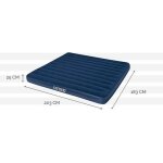 Matelas gonflable intex classic downy - 2 places xxl