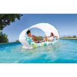 Matelas gonflable de piscine intex lounge hamac tropical