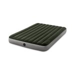Matelas gonflable intex downy + gonfleur a pied int�gr� - 2 places large
