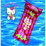 Matelas gonflable - saica - hello kitty - rose - pour enfant  partir de 3 ans