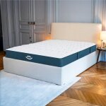 Matelas hybride mousse et ressorts 90x190 �pais 22cm