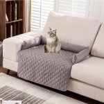 Matelas imperm�able pour chien - housse de canap� antid�rapante - grand panier pour chien - gris clair ...