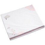 Matelas � langer en coton blanc - sauthon - lilibelle - n - dimensions 6x84x68 - d�houssable et lavable ...