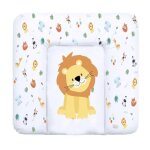Matelas  langer lavable 85 x 75 cm doux - pour table  langer commode  langer lit denfant motif safari ...