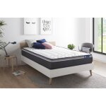 Actisom matelas 160x200 latex + mmoire de forme maxi paisseur 7zones de confort