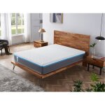 Matelas latex naturel & mmoire de forme 140x190 cm november ypsilon - soutien tonique & rparateur - ...