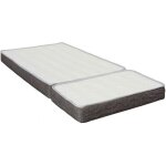 Matelas junior mousse pour lit �volutif aurore 200 - someo 90x140 � 90x190 - blanc - fabriqu� en france ...