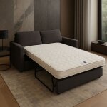 Matelas - literie julien - 140x190 cm - mmoire de forme 65 kg / m3 - trs ferme - oreiller 60x60 cm
