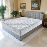 Matelas mathieu a ressorts ensaches 35 cm de face de contact latex 75 kg - m3 - 120x190 cm hauteur - ...