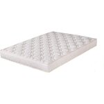 Matelas mousse hevea selection nacre 140x190 cm - ferme - anti - acarien