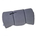 Matelas natalia spzoo - 200x60x6 cm - chauffeuse enroulable pliable - marron