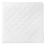 Matelas pour parc bb roba - 100 x 100 cm - dhoussable - blanc