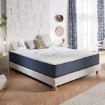 Matelas perfect dream 140x200 cm - naturalex - mousse mmoire de forme hr - 7 zones de confort - respirant ...